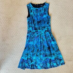 Mossimo Supply Co. Black and Blue Dress